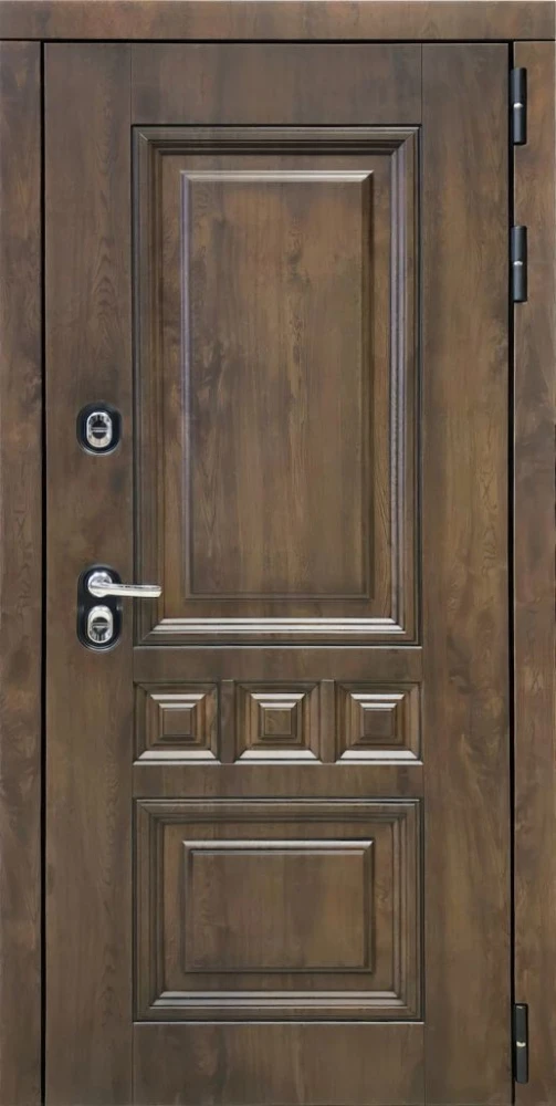 Входная дверь ДвериПРО Аура ФЛ-291 (Лине, 10мм, Белый софт) DPRO222120 внешняя сторона