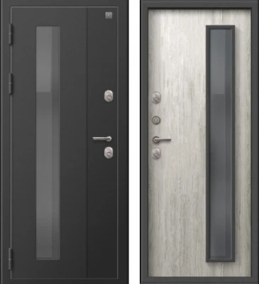 Дверь Термо-800 Пепельный Муар - Полярный дуб