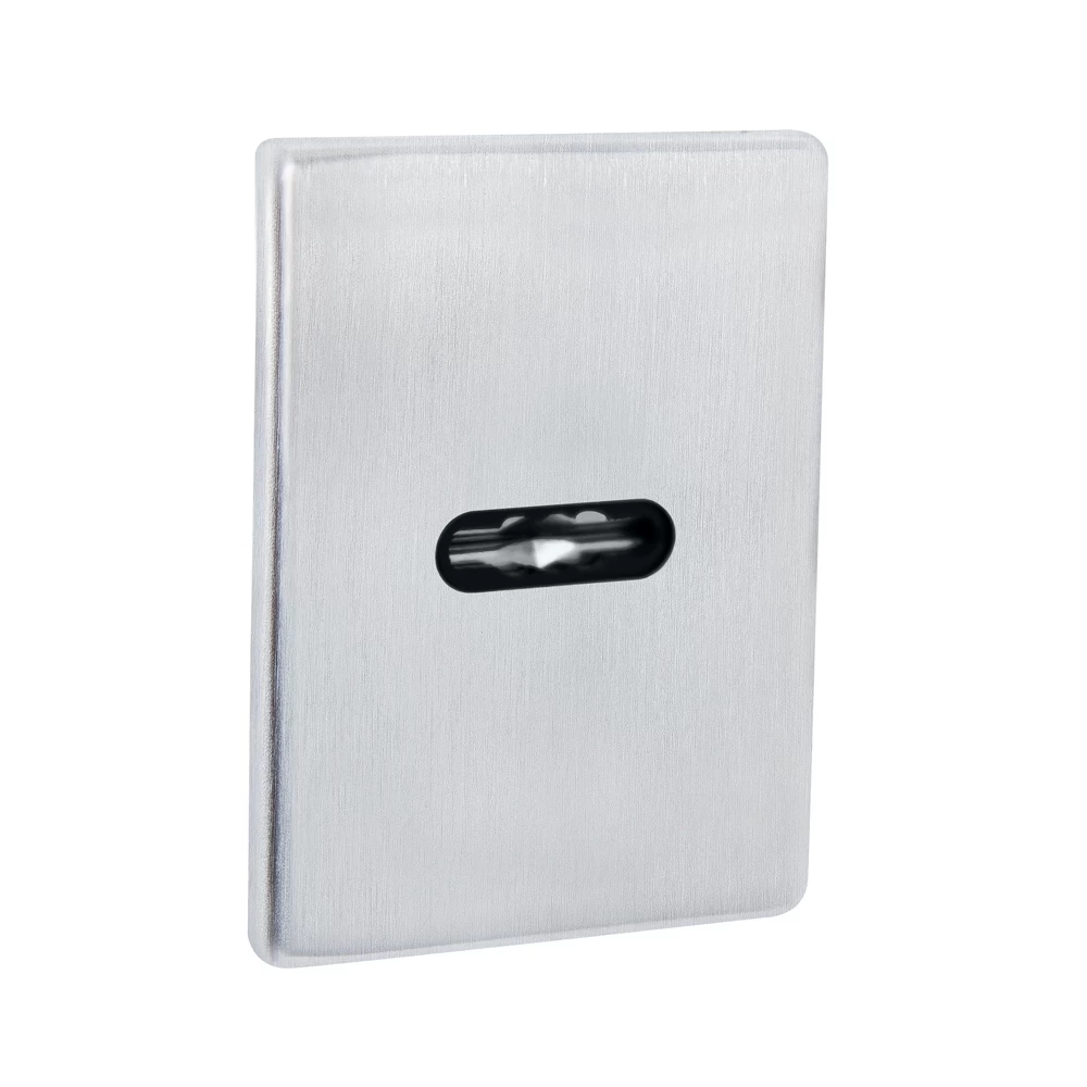 Фото Накладка на сувальдный замок ESC.S-auto.RL/K.486 SSC (ESC 486-S-auto RL) сатинированный хром (1шт.)