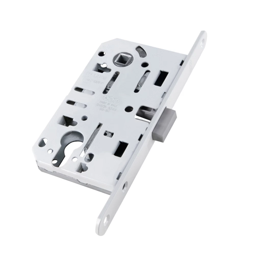 Фото Корпус врезного замка магнитный под цилиндр MEDIANA POLARIS B06103.50.FM (белый)