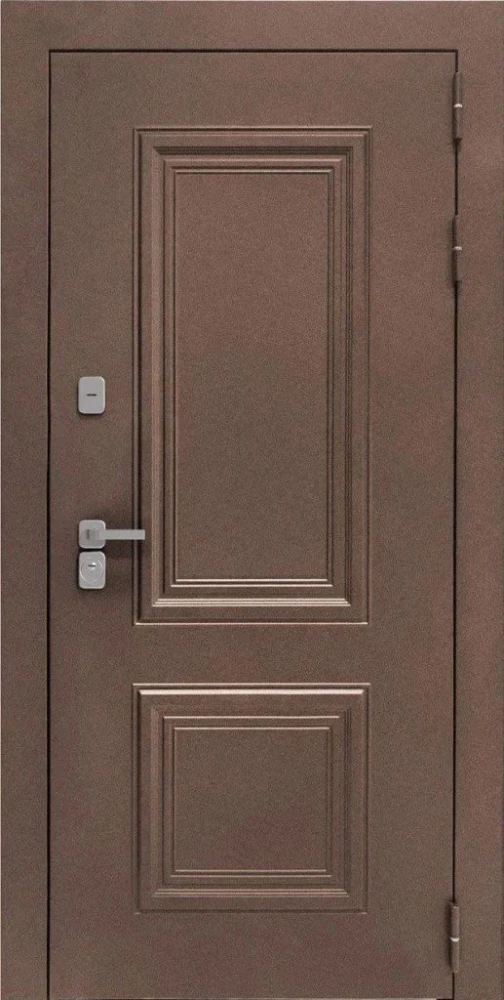 Входная дверь ДвериПРО Д-68 ФЛЗ-649 капучино (зеркало) DPRO198141 внешняя сторона