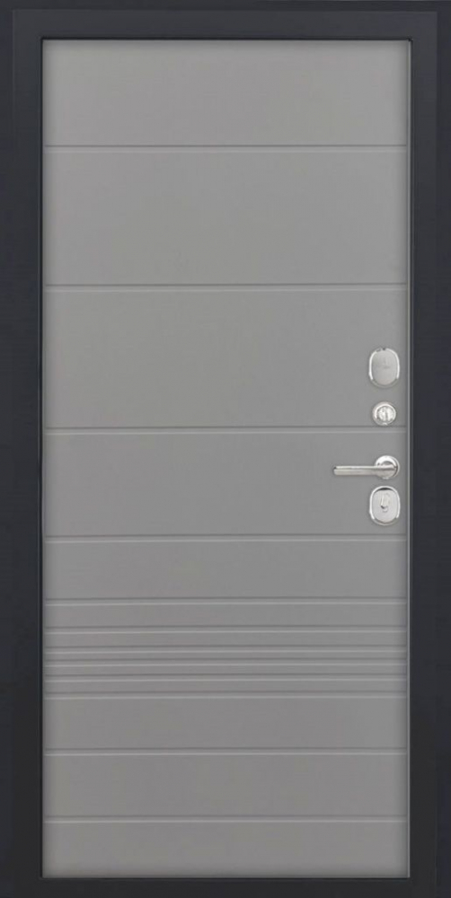 Входная дверь ДвериПРО Берген ФЛ-700 (10мм, ясень грей) DPRO198030 внутренняя сторона